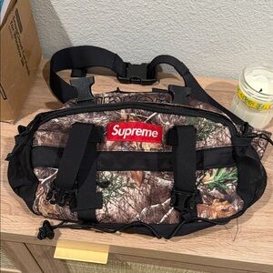Supreme Woodland Camo Belt Bag
